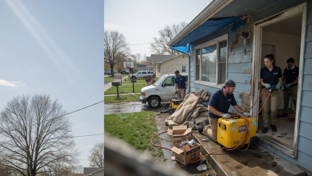 Basement Flood Cleanup in Gordonville, TX near me